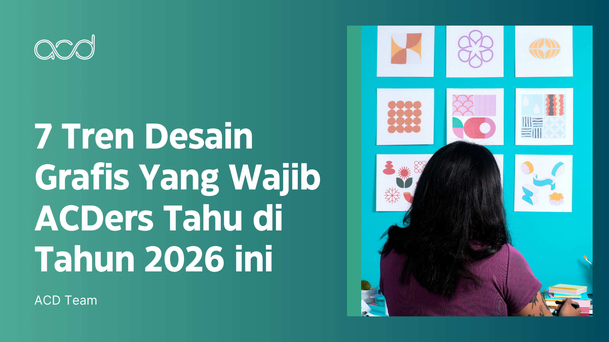 7 Tren Desain Grafis Yang Wajib ACDers Tahu di Tahun 2026 ini